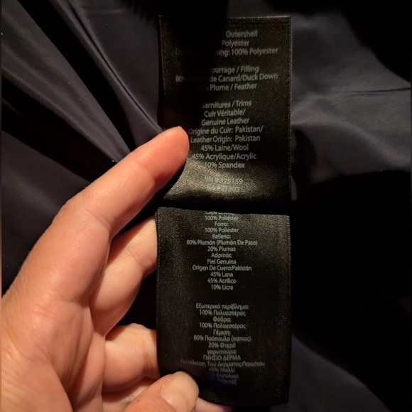 MACKAGE Black Warm Winter Contemporary Down Puffer Long Coat Size Small - Picture 12 of 13